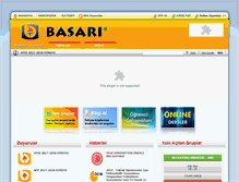 Tablet Screenshot of ankarabasari.com.tr